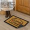 Gardenised Heavy Duty Coco Coir Doormat Non Slip PVC Baking Embossed Welcome Design Natural Coconut Fiber Floor Mat for Front Door Porch Patio Entryway Garage Mudroom & Outdoor Use 18x30"